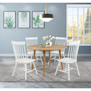 Coaster Furniture Andrews 122500 48-inch Round Wood Dining Room Table - Light Ash IMAGE 9