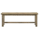  Coaster Furniture Cardova 192923 51-inch Solid Wood Dining Bench - Vineyard Oak IMAGE 7
