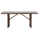  Coaster Furniture Sherwood 193591 72-inch Rectangular Dining Table - Brown IMAGE 2
