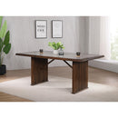  Coaster Furniture Sherwood 193591 72-inch Rectangular Dining Table - Brown IMAGE 3