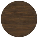  Coaster Furniture Hamlyn 193938WAL 43-inch Round Wood Counter Height Dining Table - Walnut IMAGE 4