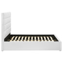  Coaster Furniture Felicity 203511F 53-inch Upholstered Full Platform Bed - White IMAGE 8