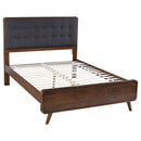  Coaster Furniture Robyn 205131F Wood Full Platform Bed - Dark Walnut IMAGE 3