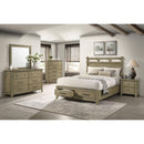  Coaster Furniture Hazlewood 207533 6-drawer Bedroom Dresser Cabinet - Vineyard Oak IMAGE 15