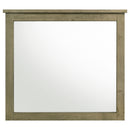  Coaster Furniture Hazlewood 207534 Dresser Mirror - Vineyard Oak IMAGE 1