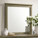 Coaster Furniture Hazlewood 207534 Dresser Mirror - Vineyard Oak IMAGE 6