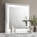  Coaster Furniture Cassia 215794 Dresser Mirror - White High Gloss IMAGE 6