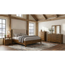 Coaster Furniture Adderley 215854 Dresser Mirror - Warm Brown IMAGE 4