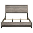  Coaster Furniture Valen 215911KW Wood California King Panel Bed - Light Taupe IMAGE 2