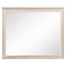  Coaster Furniture Pembroke 215924 Dresser Mirror - Washed Oak IMAGE 2
