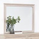  Coaster Furniture Pembroke 215924 Dresser Mirror - Washed Oak IMAGE 5