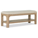 Coaster Furniture Solano 222526 52-inch Bedroom Bed End Bench - Weathered Mango IMAGE 1