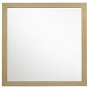  Coaster Furniture Hendricks 222654 Dresser Mirror - Light Oak IMAGE 3