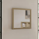  Coaster Furniture Hendricks 222654 Dresser Mirror - Light Oak IMAGE 5