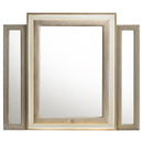  Coaster Furniture Lorient 222664 LED Dresser Mirror - Ivory/Camel IMAGE 11