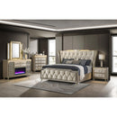  Coaster Furniture Lorient 222665 5-drawer LED Chest - Ivory/Camel IMAGE 18