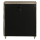  Coaster Furniture Lorient 222665 5-drawer LED Chest - Ivory/Camel IMAGE 2