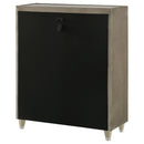  Coaster Furniture Lorient 222665 5-drawer LED Chest - Ivory/Camel IMAGE 4