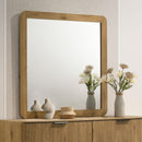  Coaster Furniture Bennett 222904 Bedroom Dresser Mirror - Light Oak IMAGE 5