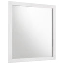  Coaster Furniture Ines 223094 Dresser Mirror - White High Gloss IMAGE 1