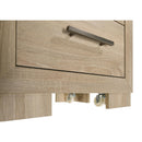 Coaster Furniture Arielle 223112 2-drawer Bedroom Nightstand with Casters - Light Oak IMAGE 1
