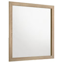  Coaster Furniture Arielle 223114 Dresser Mirror - Light Oak IMAGE 2