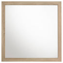 Coaster Furniture Arielle 223114 Dresser Mirror - Light Oak IMAGE 3
