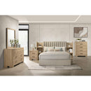  Coaster Furniture Arielle 223114 Dresser Mirror - Light Oak IMAGE 4