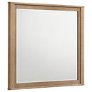  Coaster Furniture Leanne 223134 Dresser Mirror - Light Oak IMAGE 2