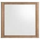  Coaster Furniture Leanne 223134 Dresser Mirror - Light Oak IMAGE 3