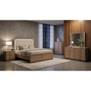  Coaster Furniture Leanne 223134 Dresser Mirror - Light Oak IMAGE 4