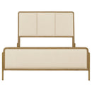  Coaster Furniture Arini 224301KECRM 56-inch Eastern King Panel Bed - Cream/Sand Wash IMAGE 5