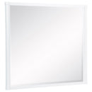  Coaster Furniture Gracemont 225074 Dresser Mirror - White IMAGE 3