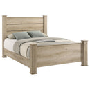  Coaster Furniture Oakglen 225101KE 55-inch Eastern King Panel Bed - Weathered Oak IMAGE 6
