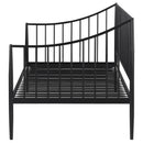  Coaster Furniture Newbury 301056 Metal Twin Daybed Bed Frame - Matte Black IMAGE 5
