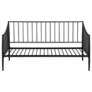  Coaster Furniture Newbury 301056 Metal Twin Daybed Bed Frame - Matte Black IMAGE 7