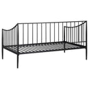  Coaster Furniture Newbury 301056 Metal Twin Daybed Bed Frame - Matte Black IMAGE 8