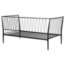  Coaster Furniture Richland 301057 Metal Twin Daybed Bed Frame - Matte Black IMAGE 2