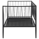  Coaster Furniture Richland 301057 Metal Twin Daybed Bed Frame - Matte Black IMAGE 6