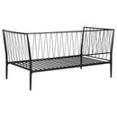  Coaster Furniture Richland 301057 Metal Twin Daybed Bed Frame - Matte Black IMAGE 9