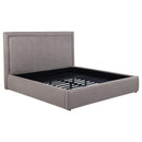  Coaster Furniture Lawson 315835MKE 54-inch Upholstered Eastern King Platform Bed - Mushroom IMAGE 2