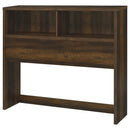  Coaster Furniture Westpark 315881F 49-inch Full Bookcase Headboard - Dark Pine IMAGE 2