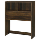  Coaster Furniture Westpark 315881T 49-inch Twin Bookcase Headboard - Dark Pine IMAGE 2