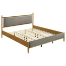  Coaster Furniture Mason 315914KE 46-inch Eastern King Panel Platform Bed - Light Brown IMAGE 1