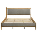 Coaster Furniture Mason 315914KE 46-inch Eastern King Panel Platform Bed - Light Brown IMAGE 2