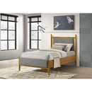  Coaster Furniture Mason 315914T 46-inch Twin Panel Platform Bed - Grey/Light Brown IMAGE 9