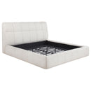  Coaster Furniture Nollet 315917CRMKW 48-inch Upholstered California King Platform Bed - Cream IMAGE 2