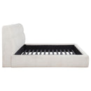  Coaster Furniture Nollet 315917CRMKW 48-inch Upholstered California King Platform Bed - Cream IMAGE 8