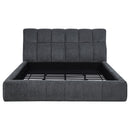  Coaster Furniture Nollet 315917GRYKW 48-inch Upholstered California King Platform Bed - Grey IMAGE 2