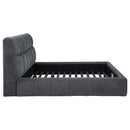  Coaster Furniture Nollet 315917GRYKW 48-inch Upholstered California King Platform Bed - Grey IMAGE 5